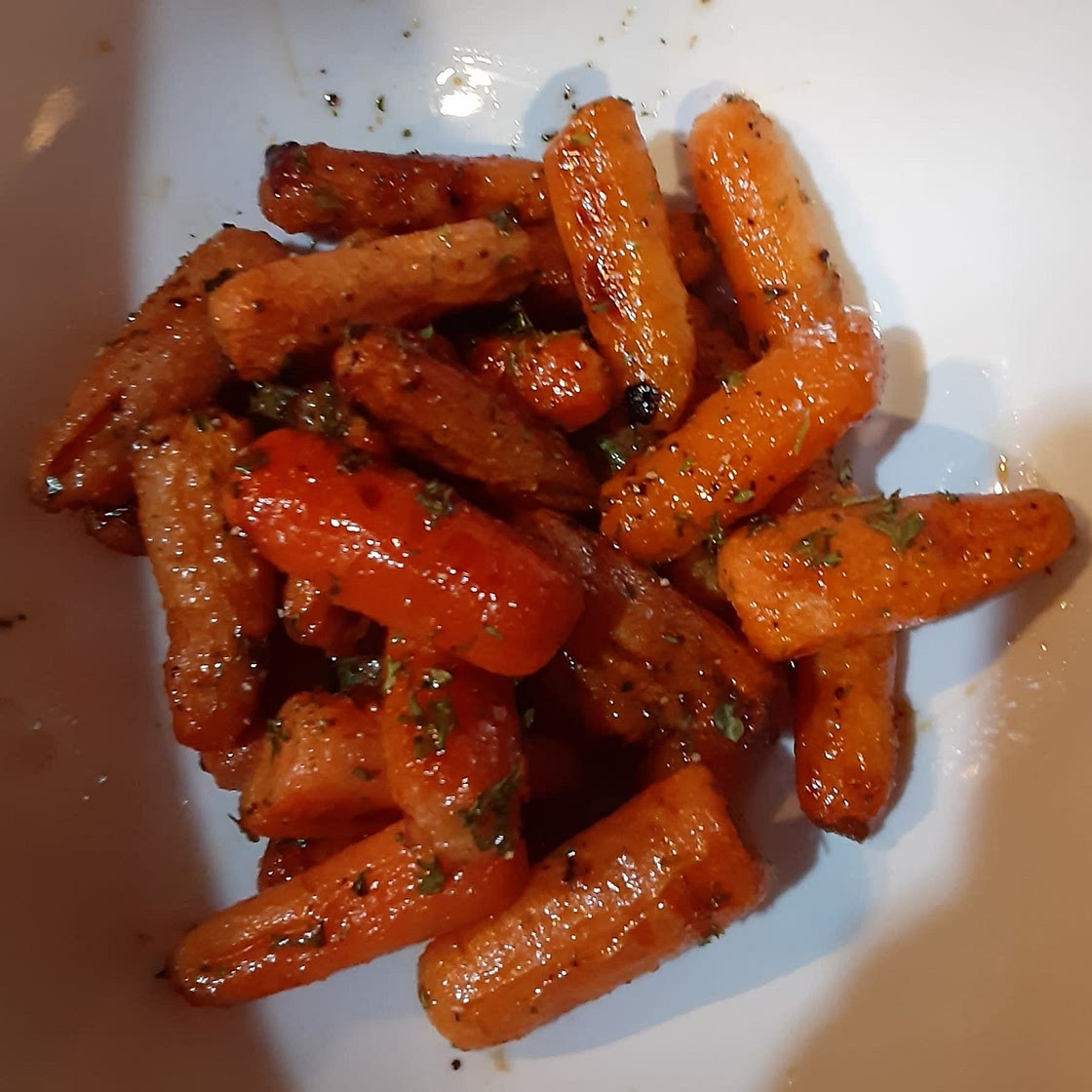 Roasted Baby Carrots With Honey