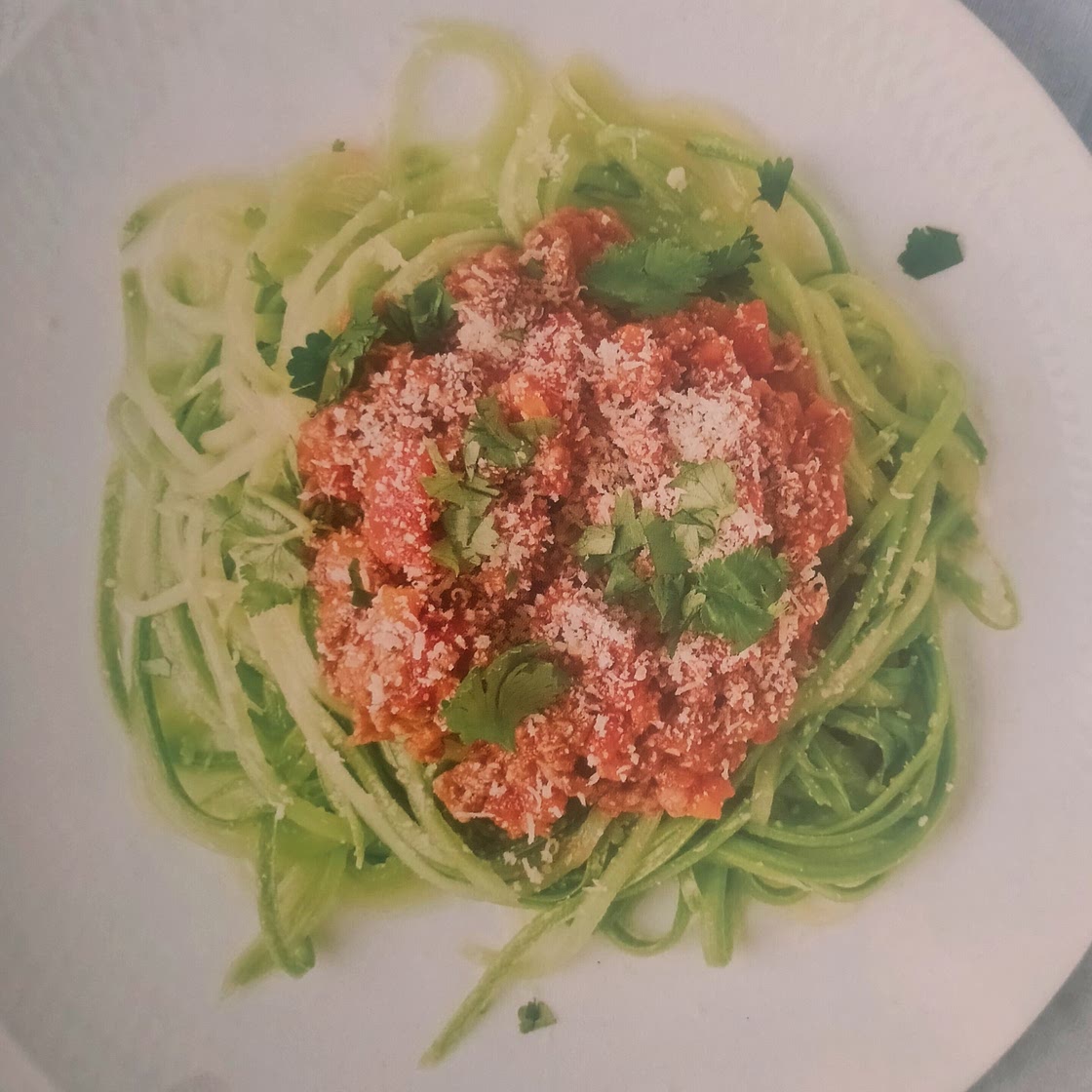 Keto Zoodle Bolognaise