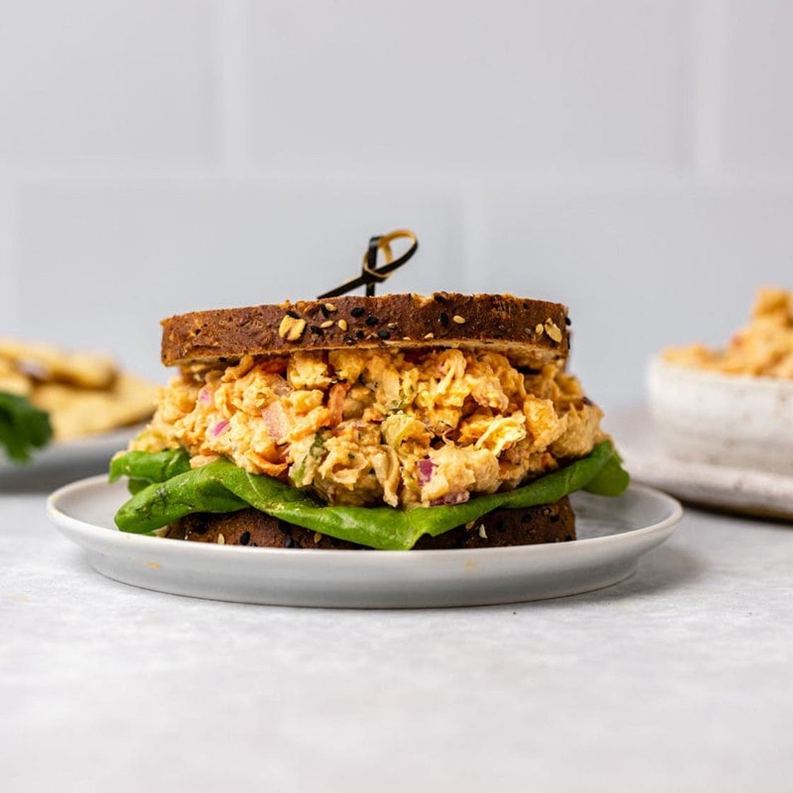 Buffalo Chickpea Salad