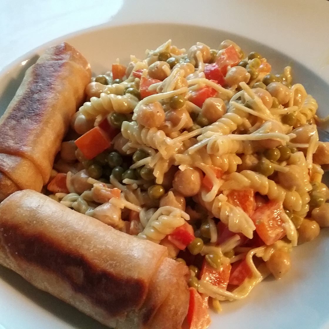 Curry and creme wok
