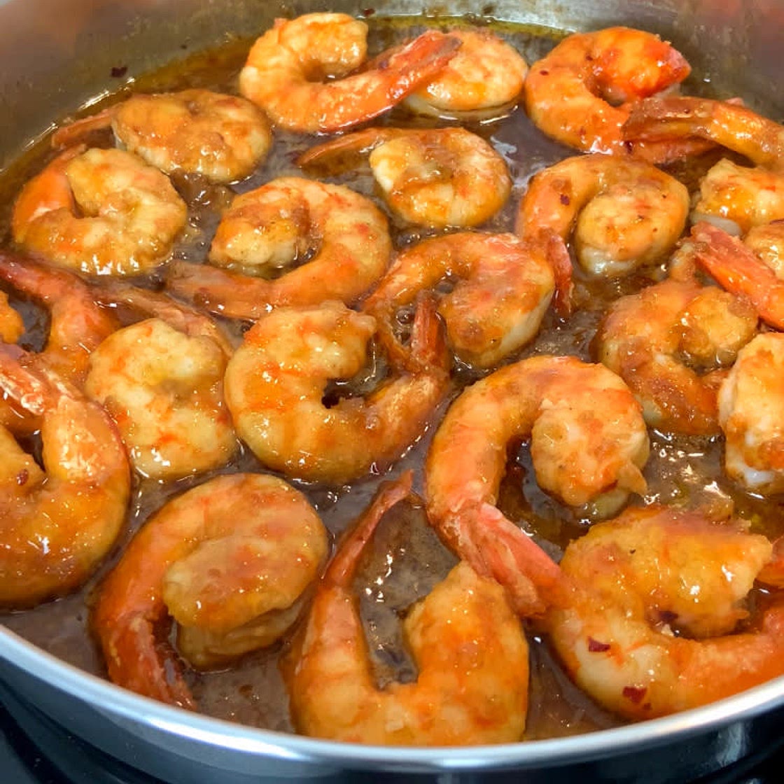 HONEY GARLIC PRAWNS
