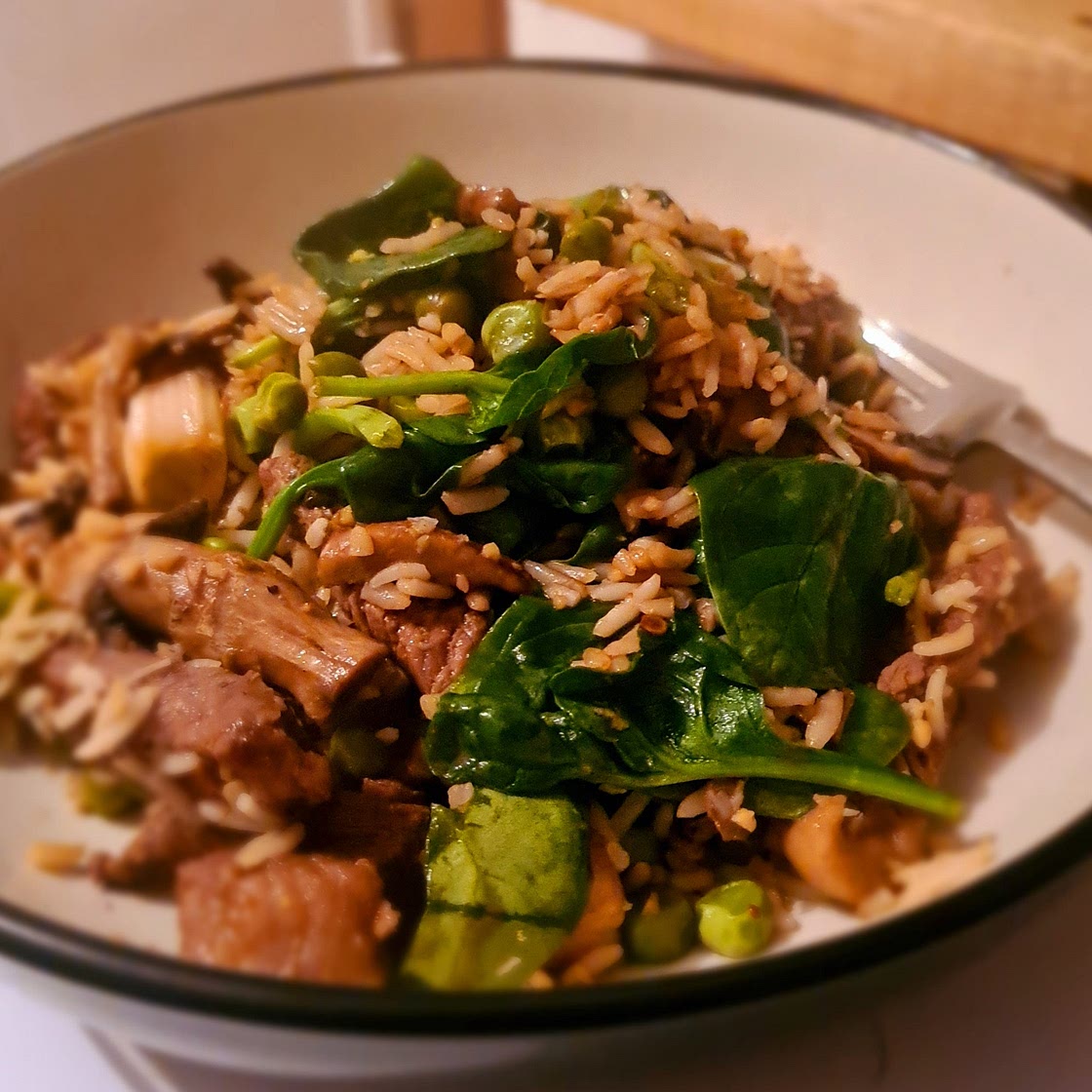 Beef fried rice