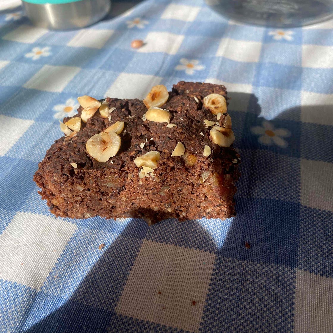 Vegan bean brownies