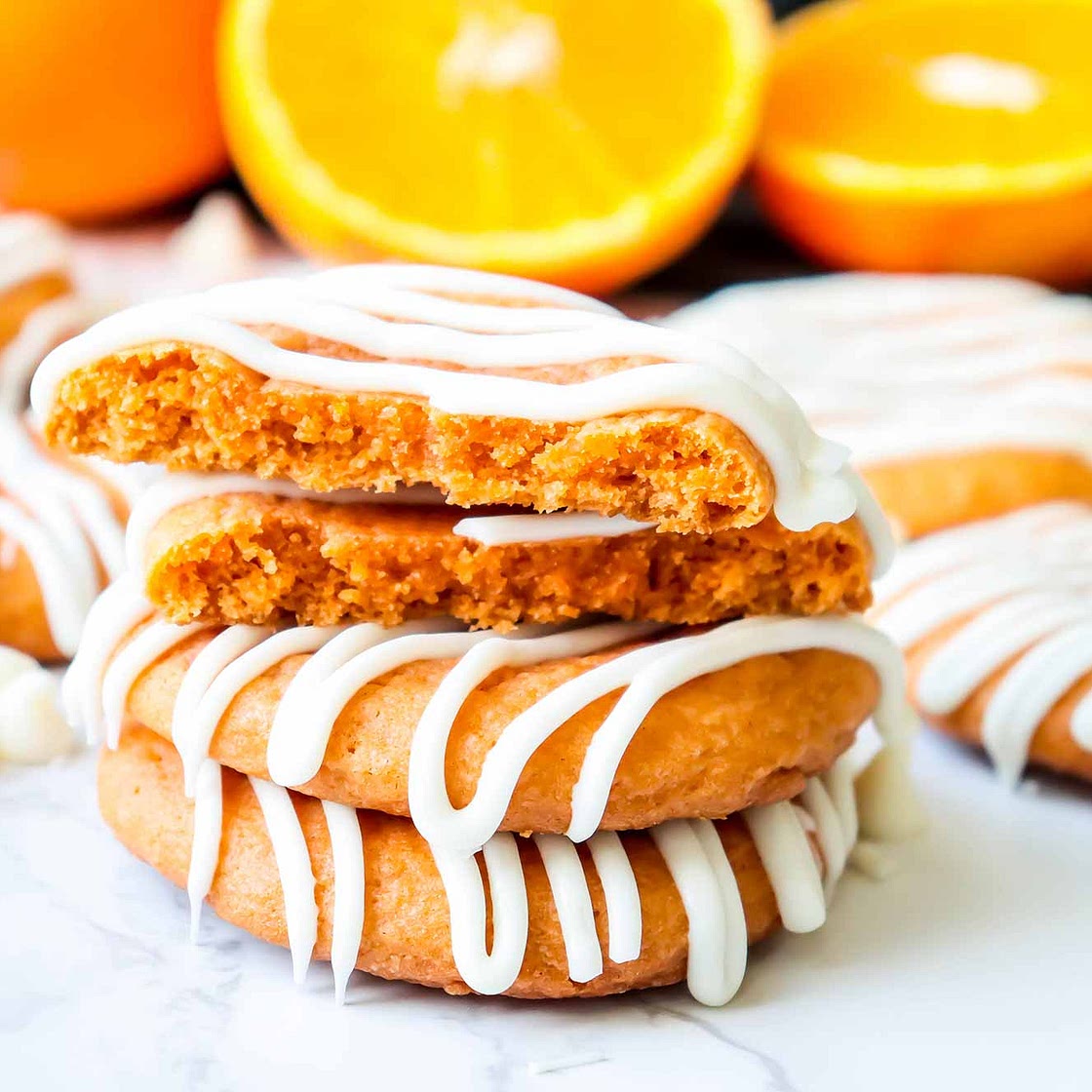 Orange Creamsicle Cookies