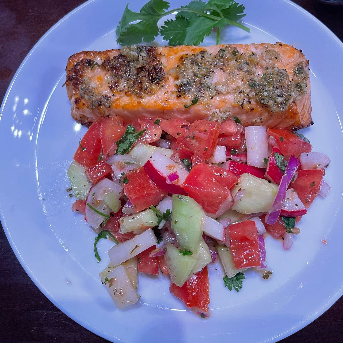 Crunchy Tomato Salad