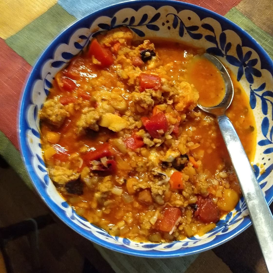 Keto Stuffed Pepper Soup