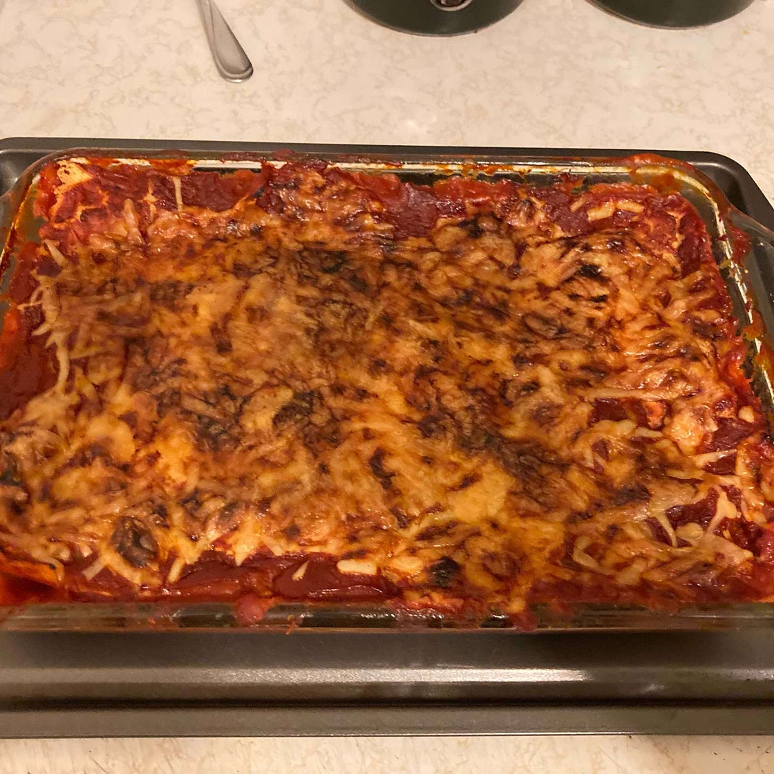 Speedy Skillet Ravioli Lasagna Recipe