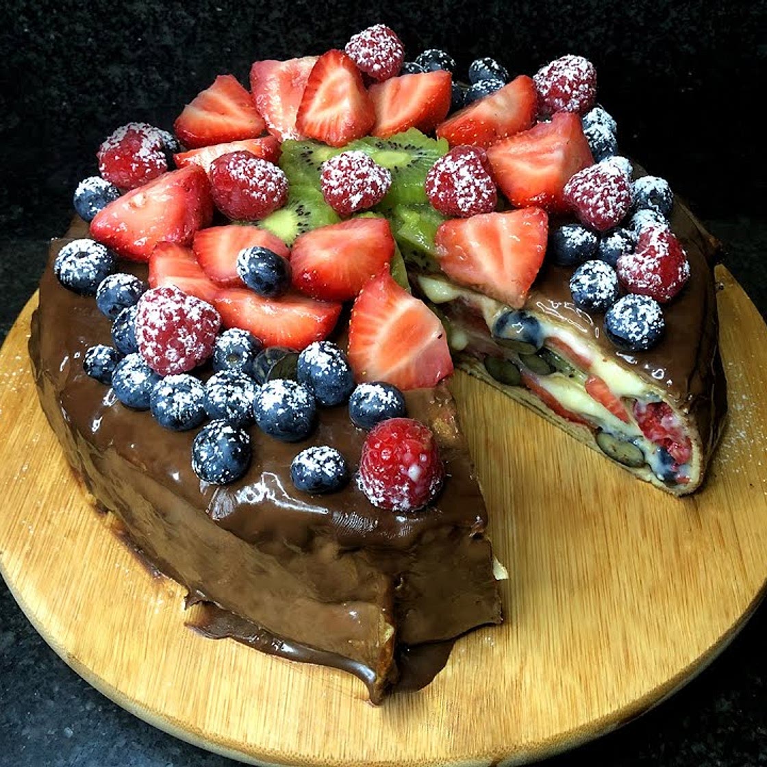 Fruity Pancake Cake | Original Recipe