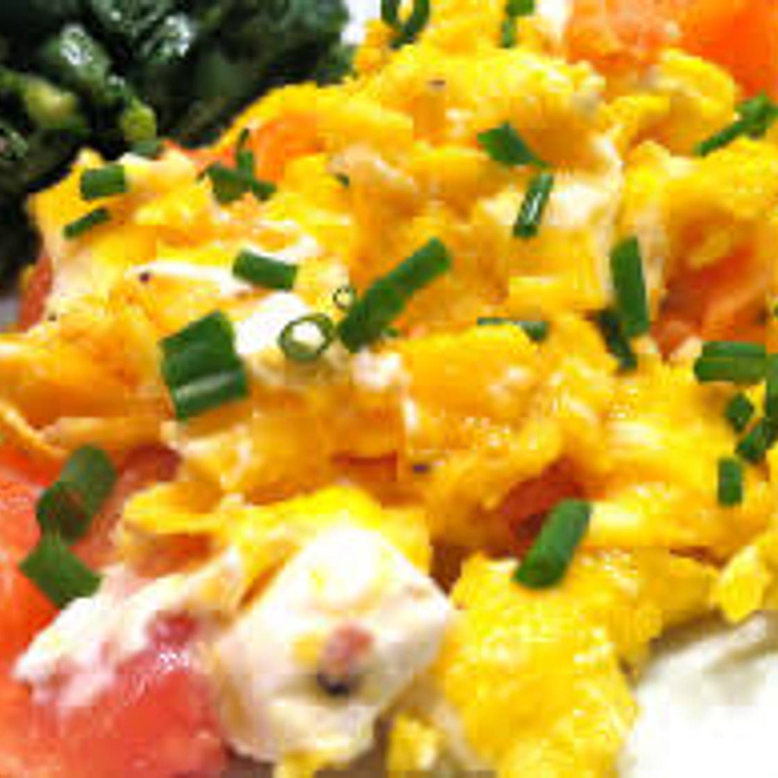 Scrambled Egg and Smoked Salmon 