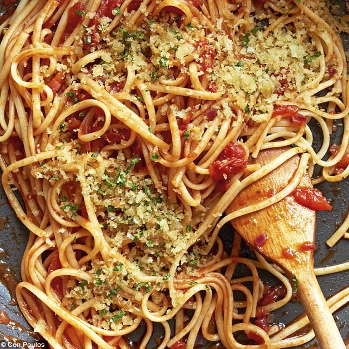 Bloody mary linguine