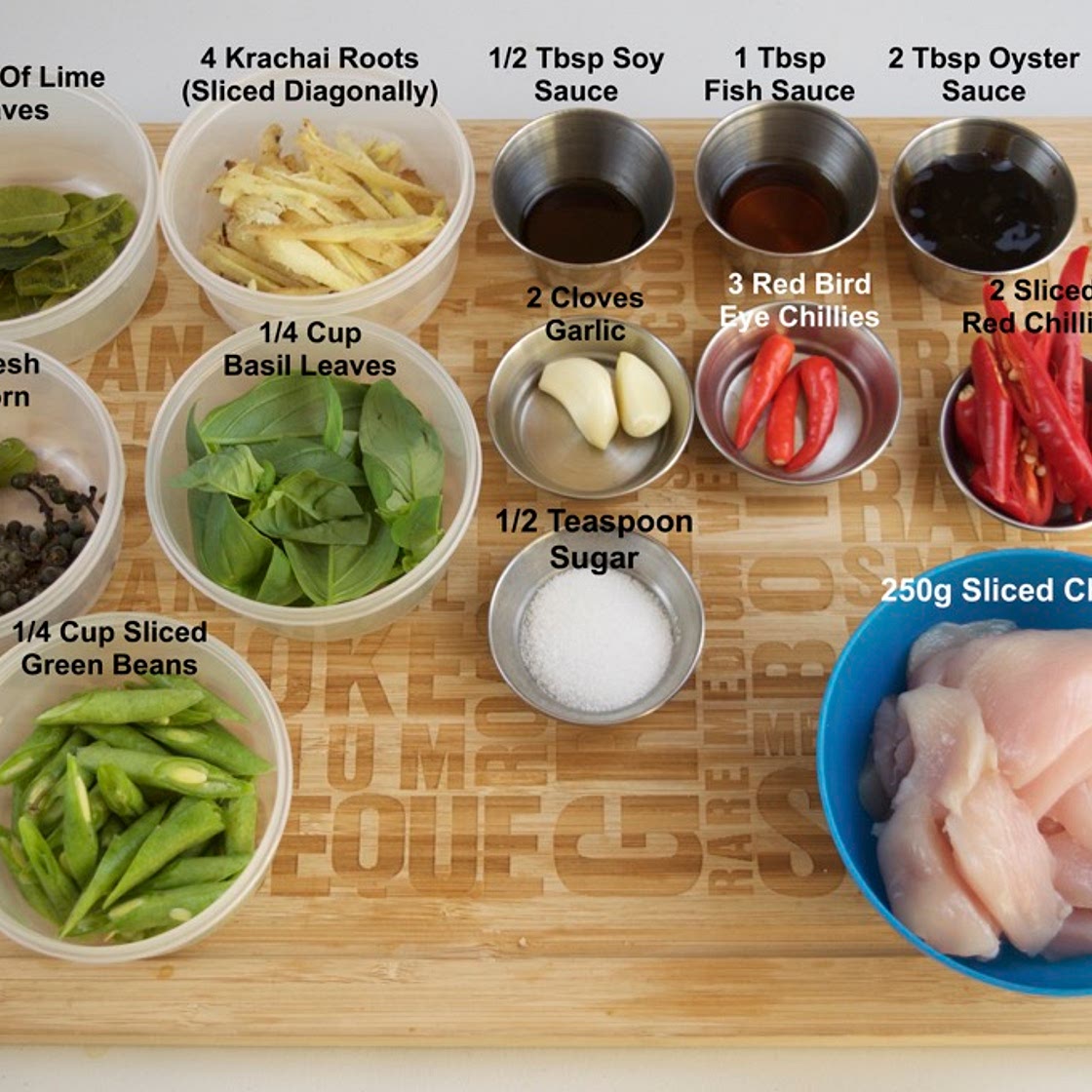 Spicy Chicken Stir Fry (Gai Pad Cha)