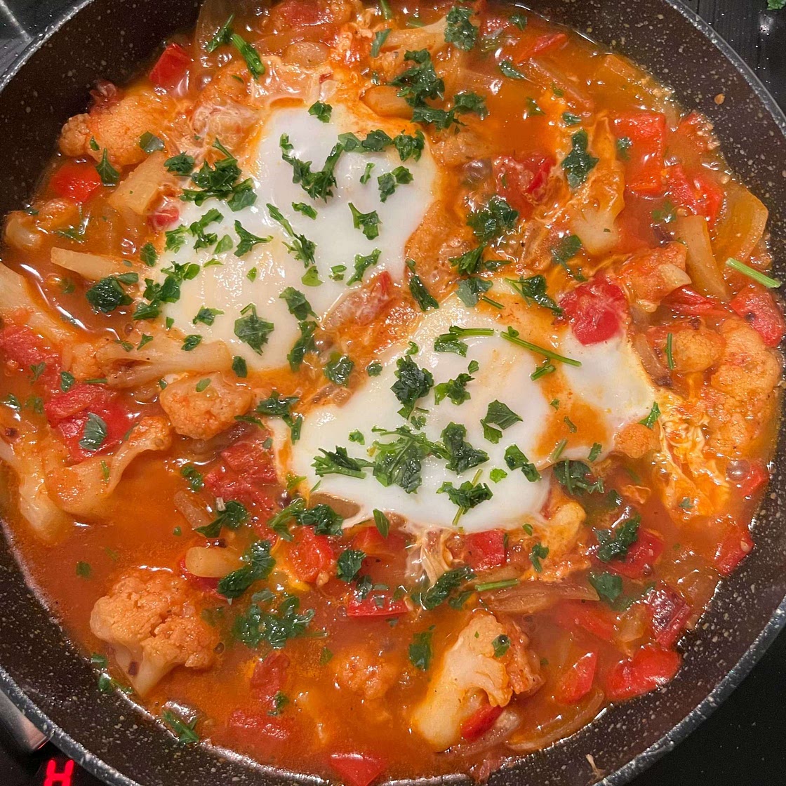 Blumenkohl-Shakshuka
