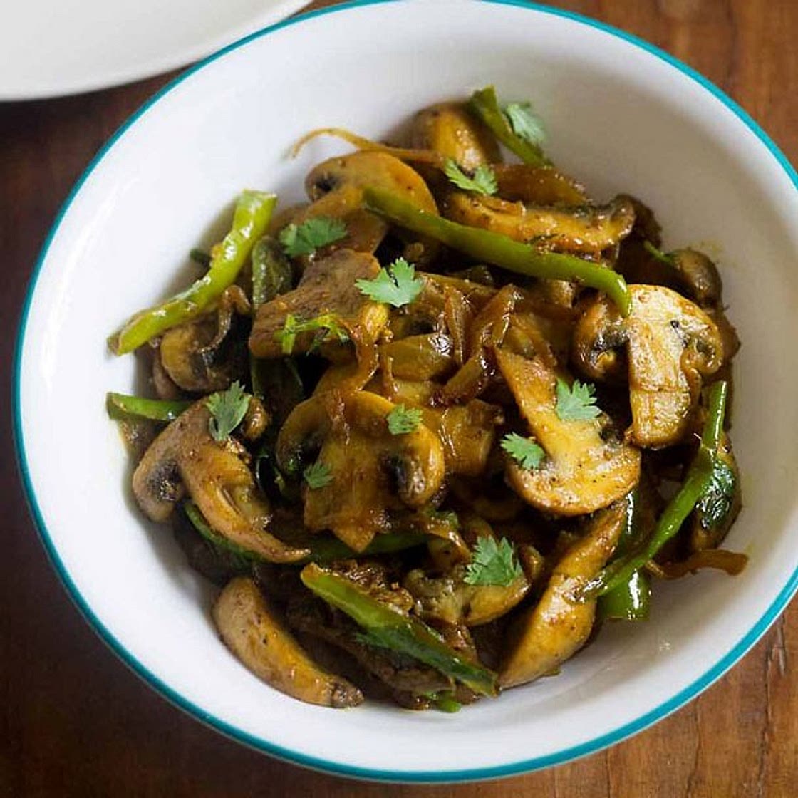 Goan style Mushroom Fry
