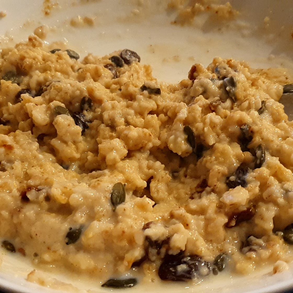 Chia Seed and Pumpkin Porridge