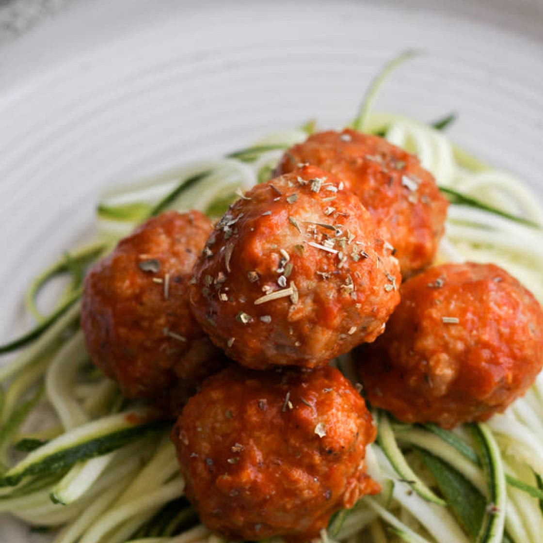 Air Fryer Turkey Meatballs