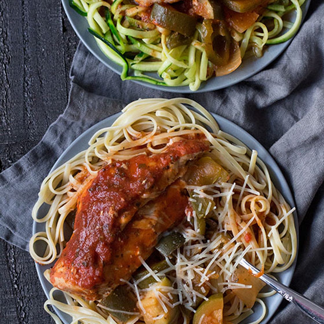 Easy Crock Pot Chicken Cacciatore