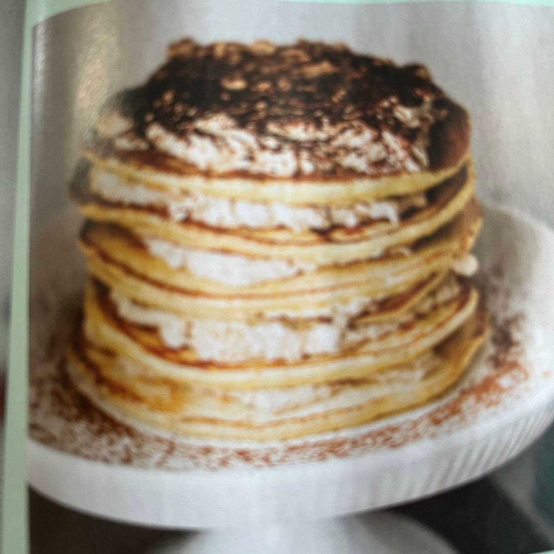 Tiramisu pancakes