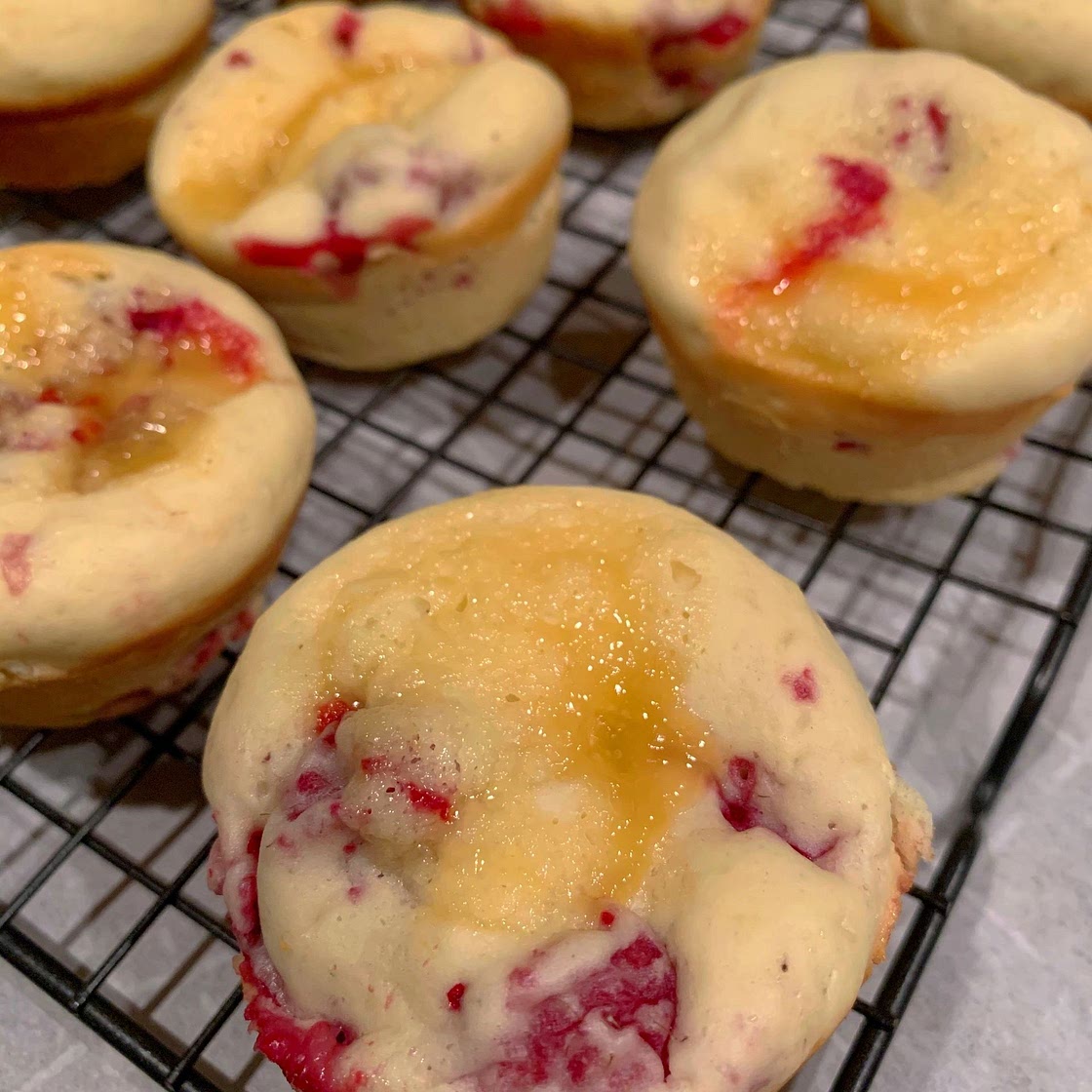 Lemon Raspberry Muffins