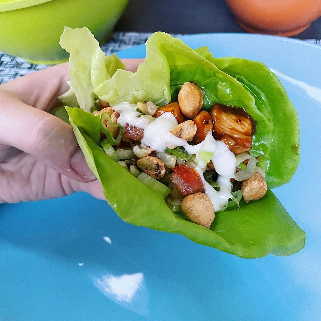 Chicken Lettuce Wraps