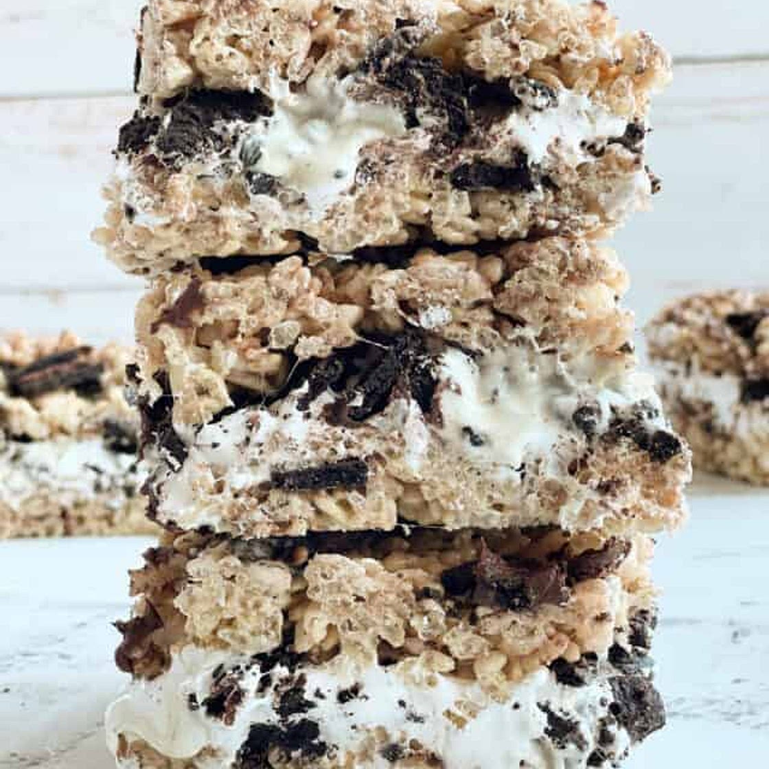 Cookies and Cream Rice Krispies Treats