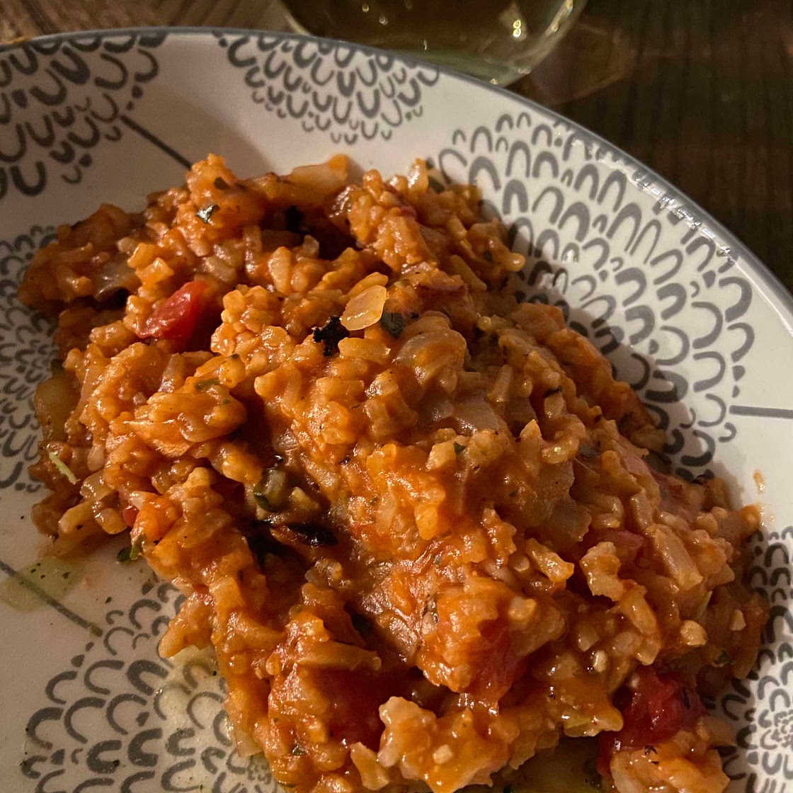 Roasted Tomato Risotto