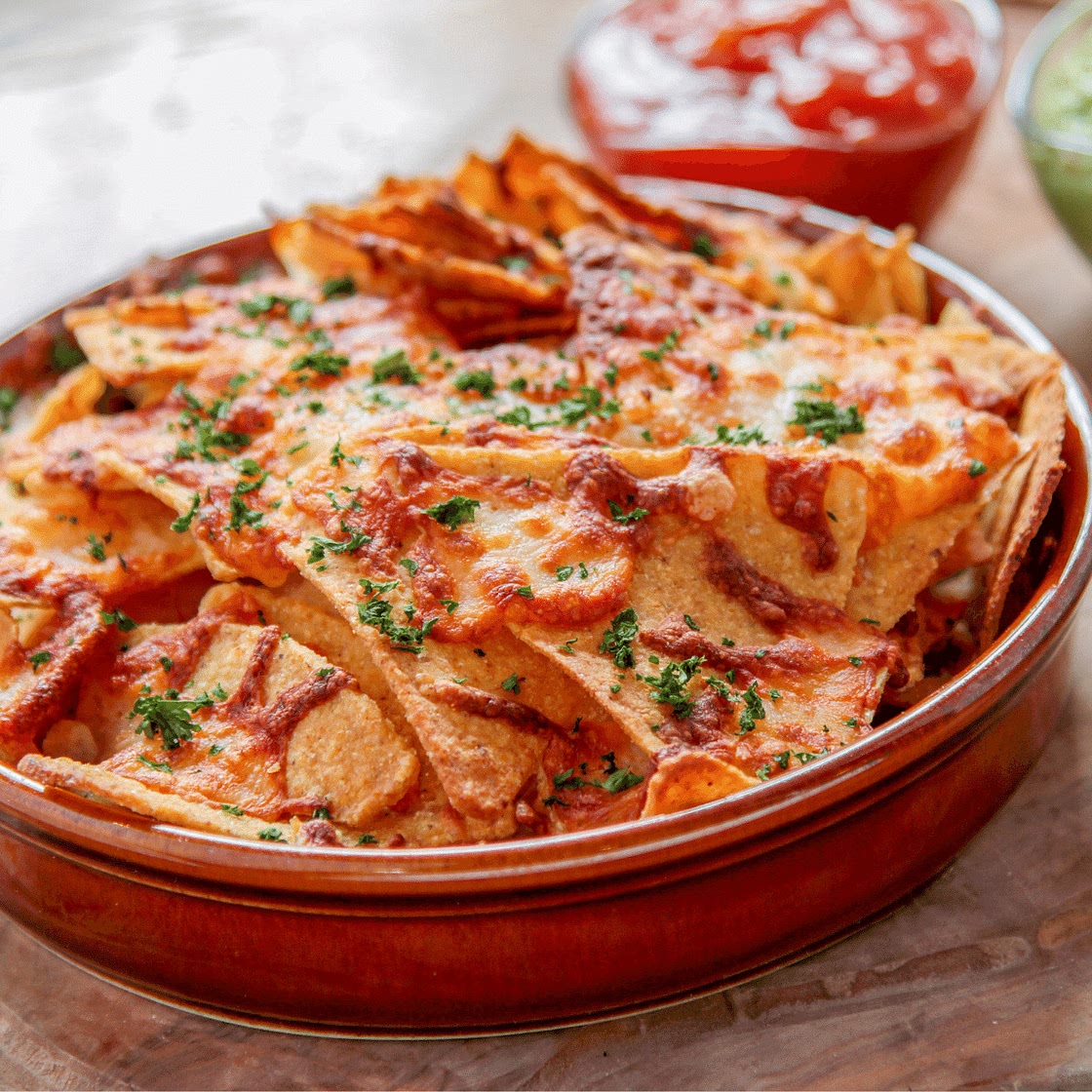Game Day Buffalo Chicken Nachos