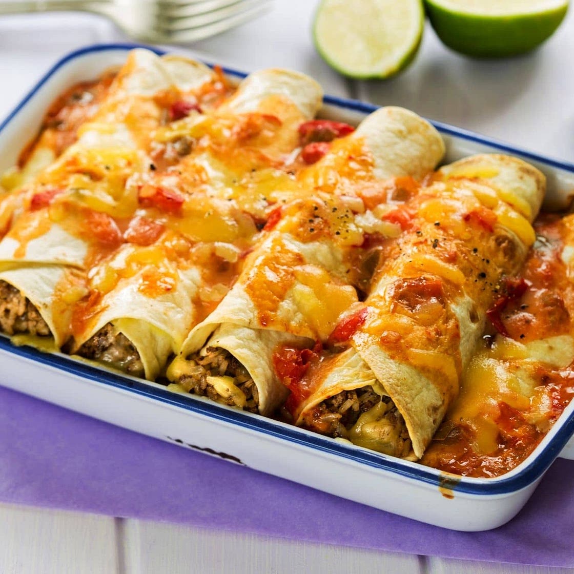 Easy Gluten-Free Beef Enchiladas Recipe