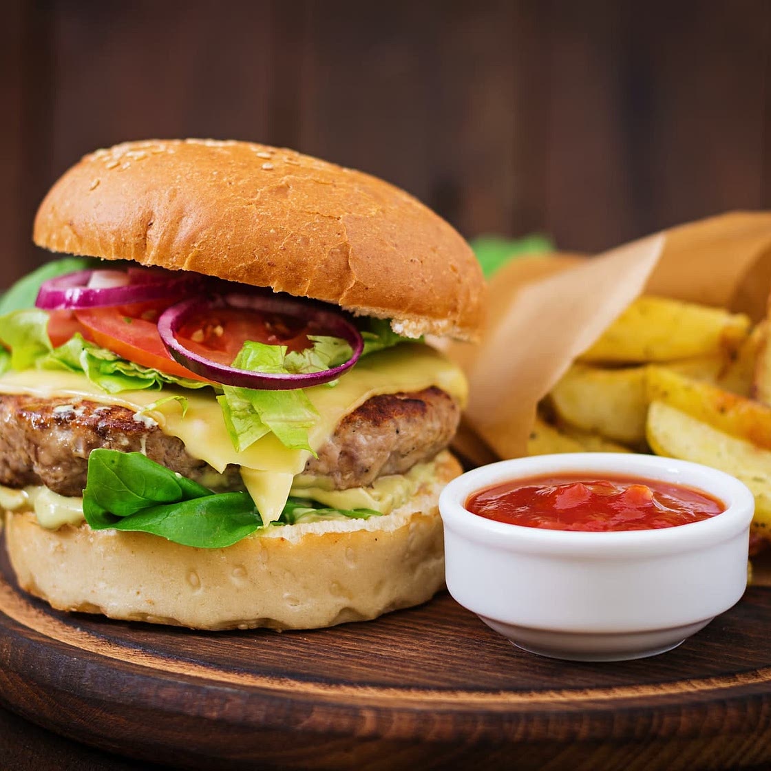 Best Homemade Beef Burger