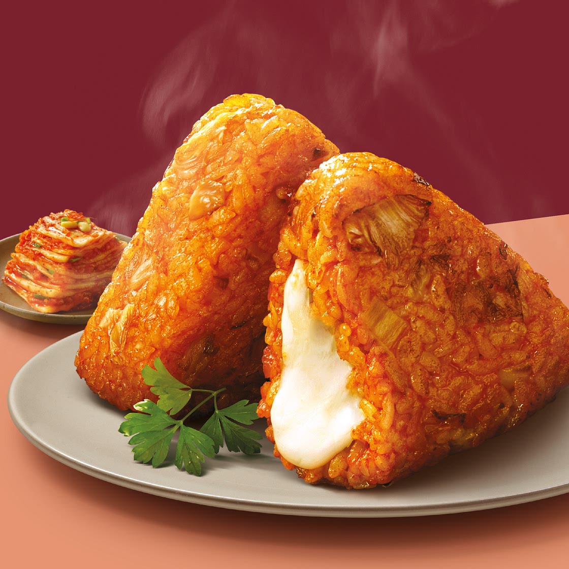 햇반 쿡반 김치치즈 주먹밥