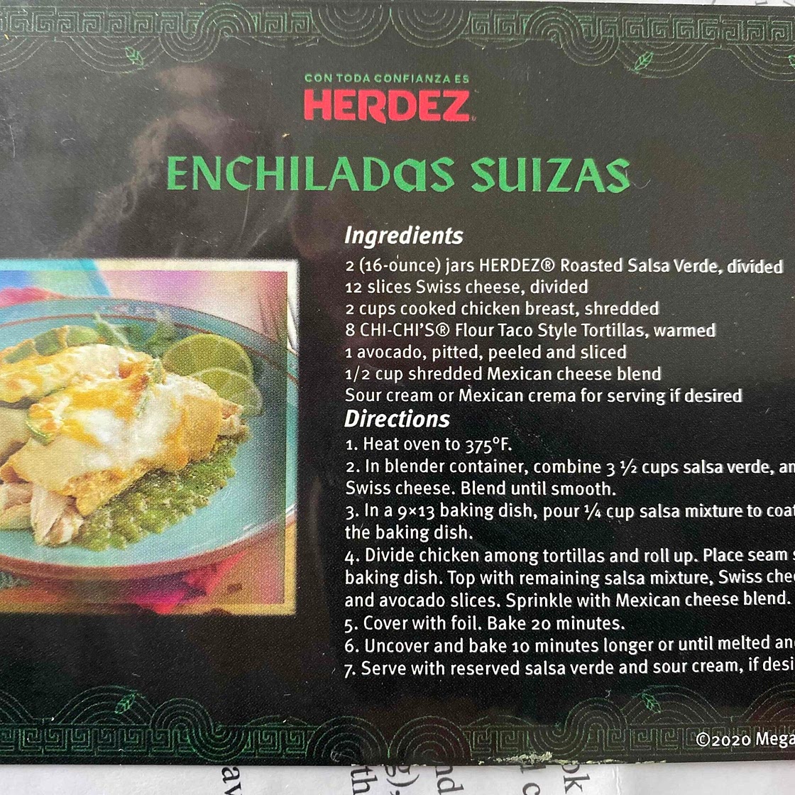 Enchiladas Suizas