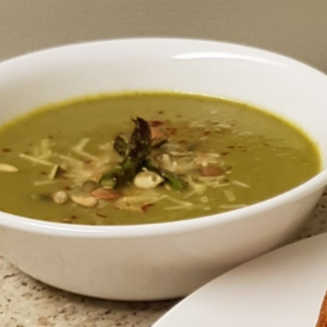 Asparagus End Soup