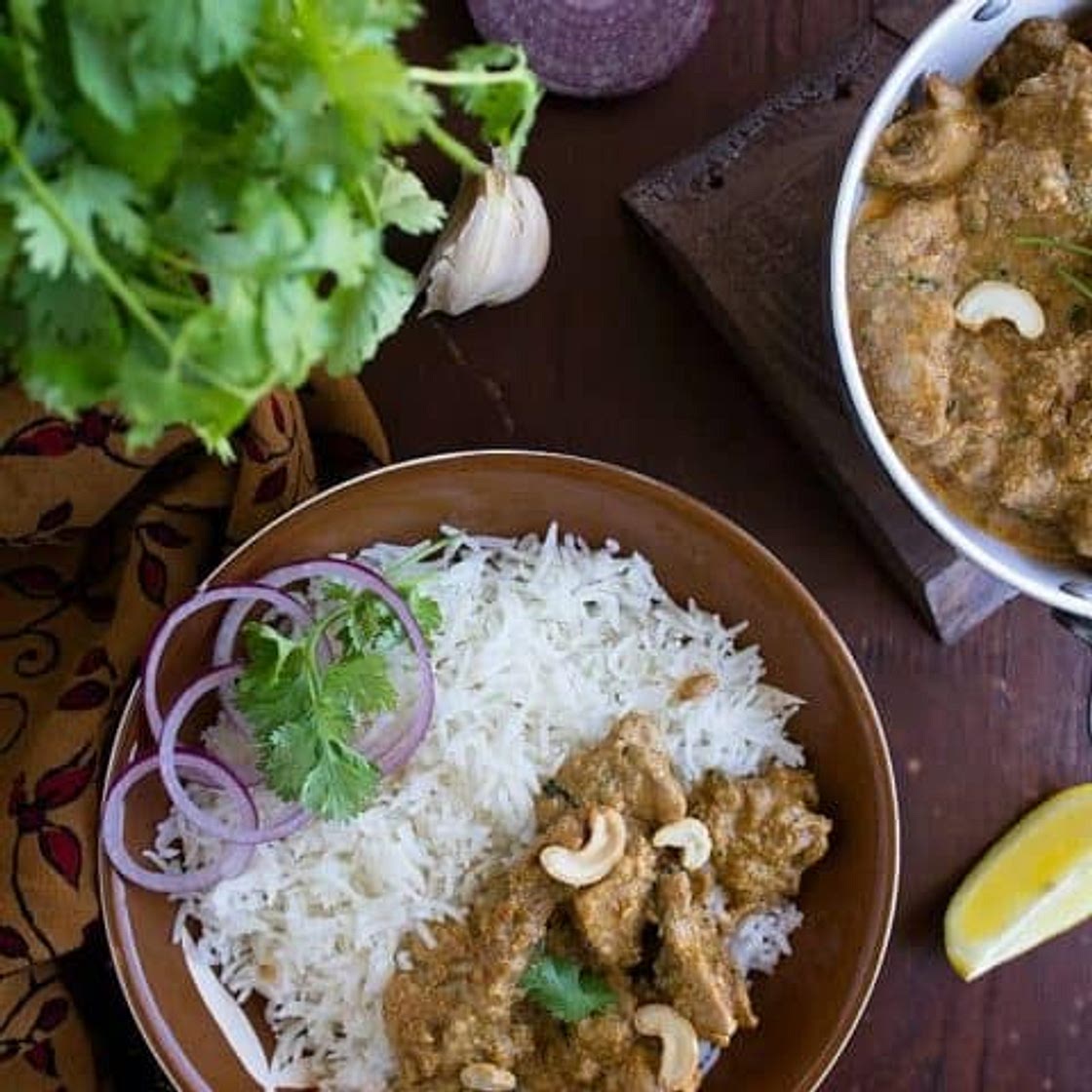 Indian Chicken Korma (Video)
