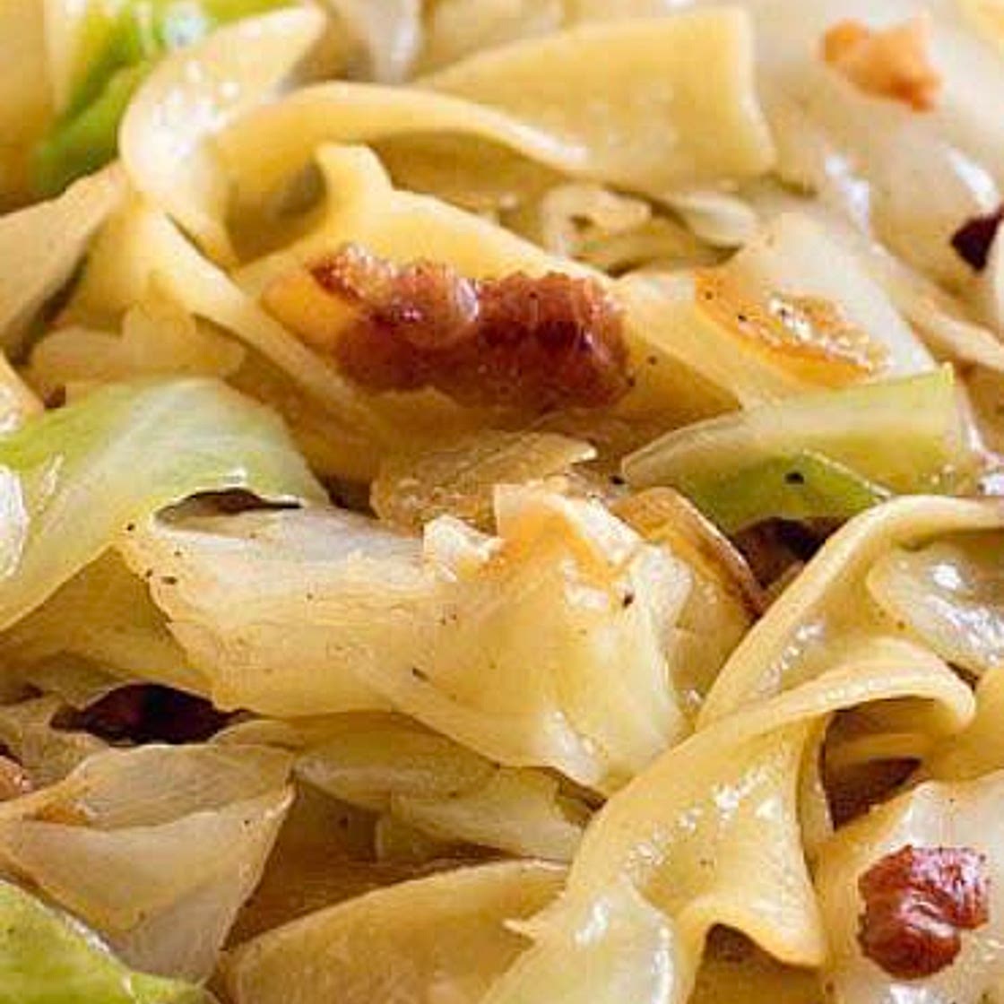 Haluski (Fried Cabbage & Noodles)