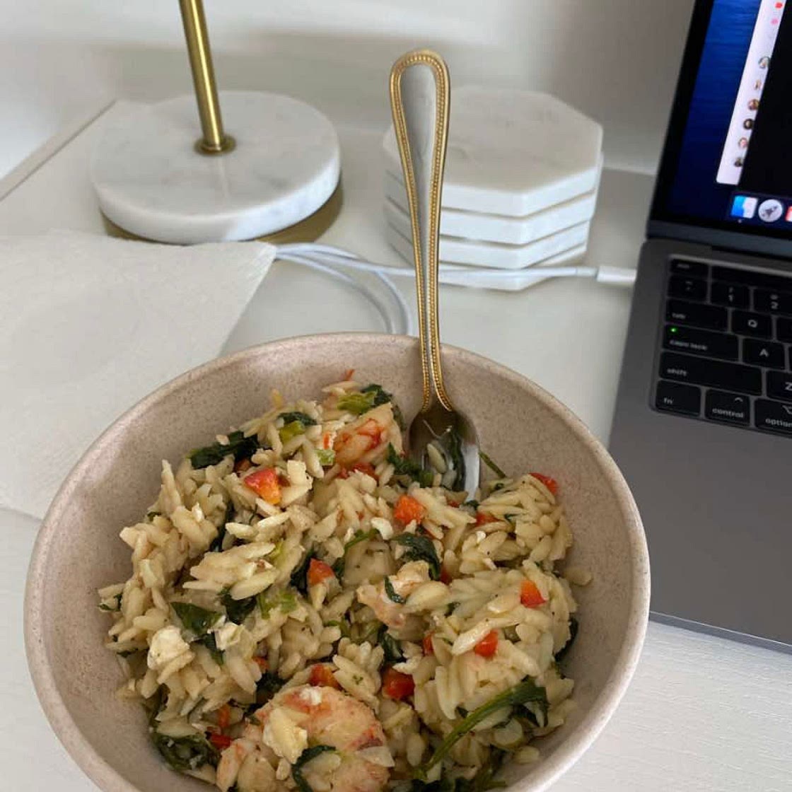 Shrimp Orzo Salad