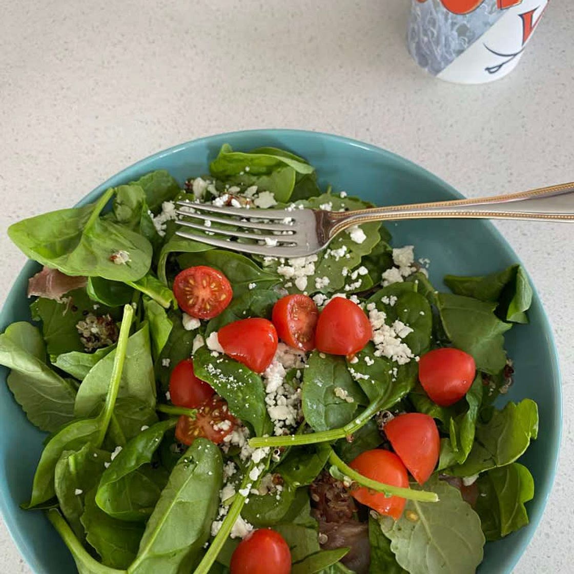 Pesto Quinoa Salad
