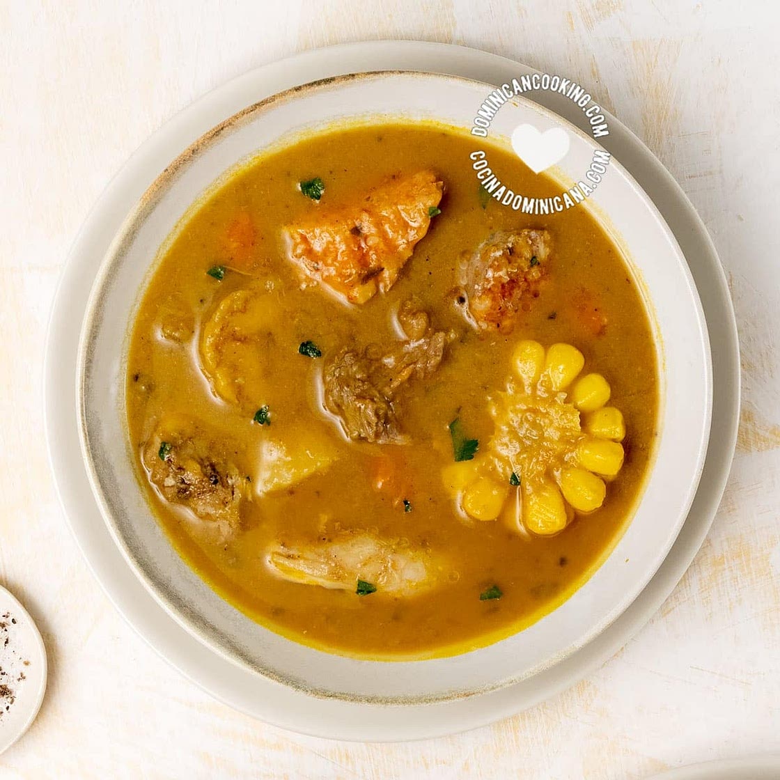 [Recipe + Video] Dominican Sancocho (7 Carnes, or Beef & Chicken Stew)