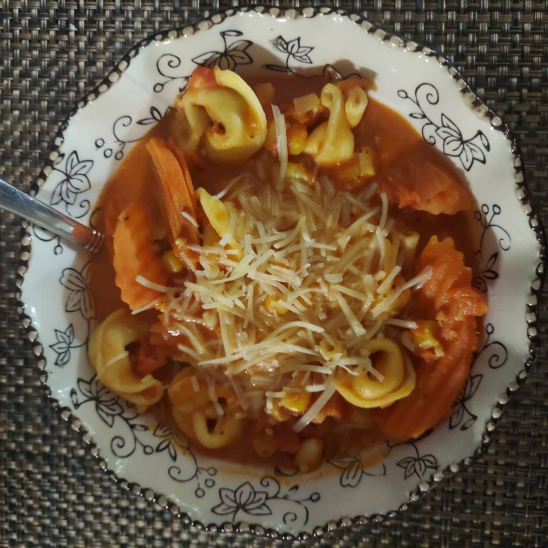 Tortellini Soup With Italian Sausage