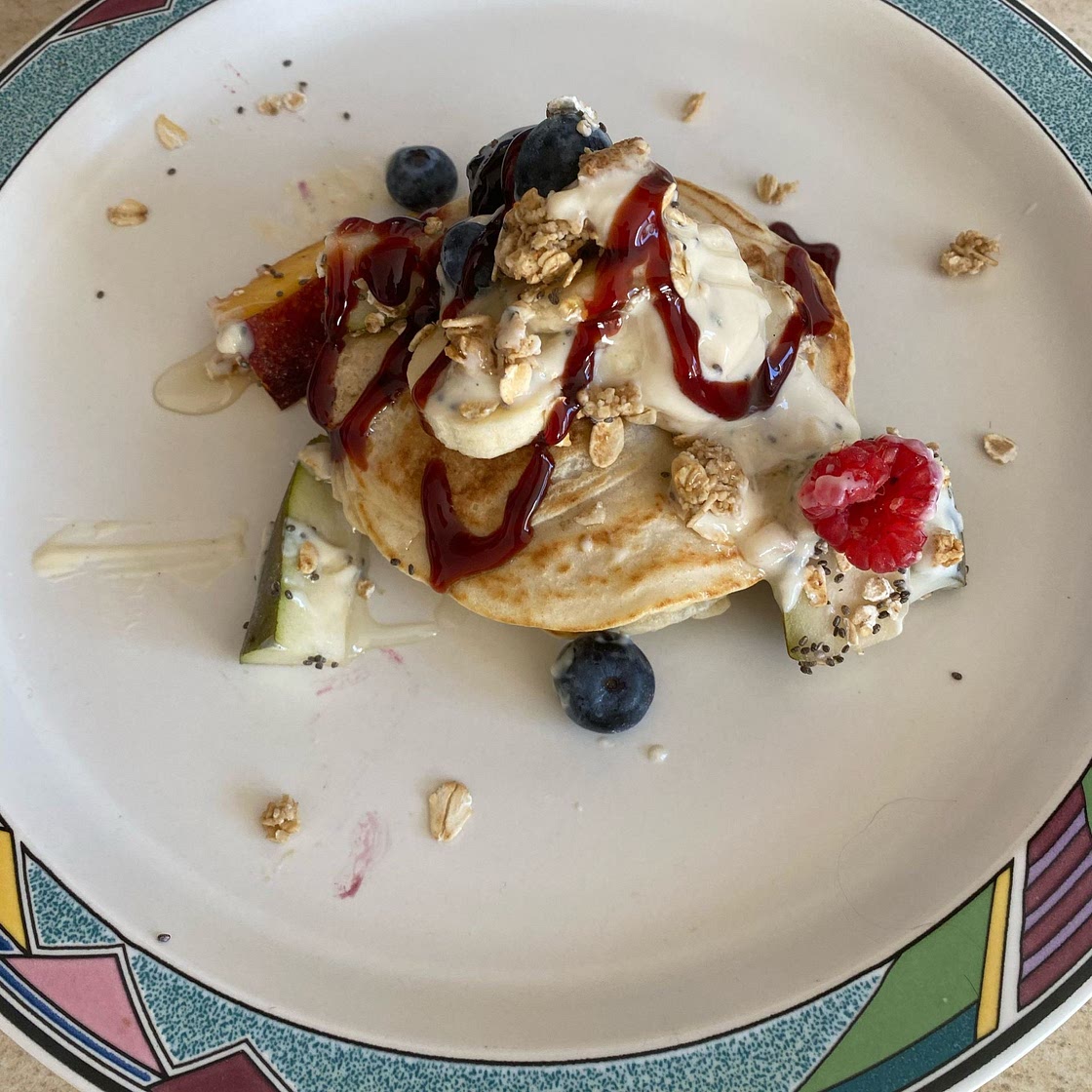 The Fluffiest Vegan Pancakes Recipe by Tasty