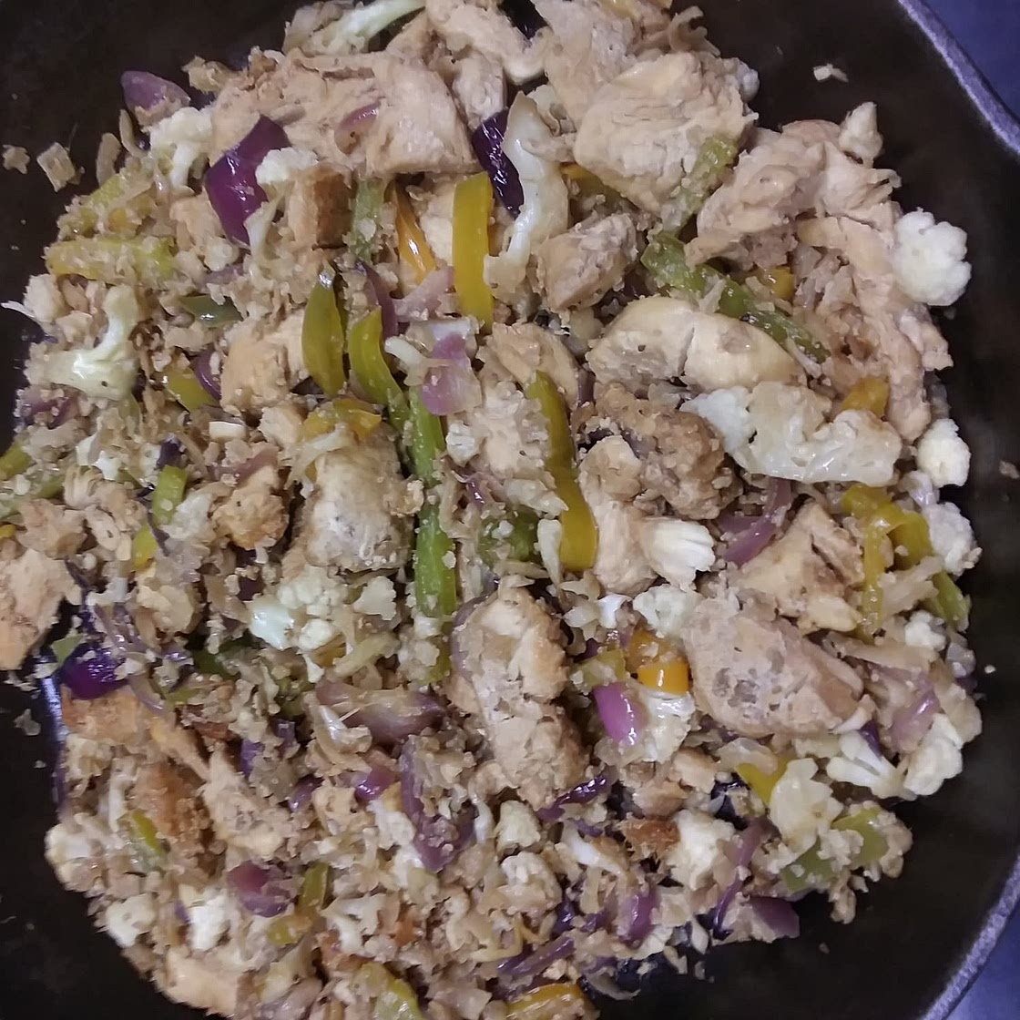 Keto Low Carb Chicken Stir Fry