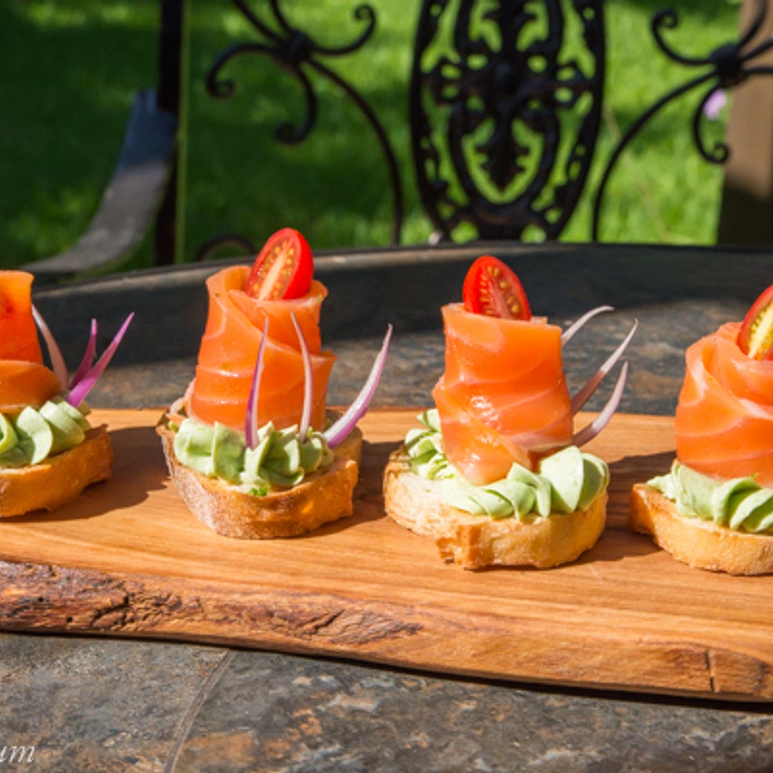 Tequila-Cured Salmon