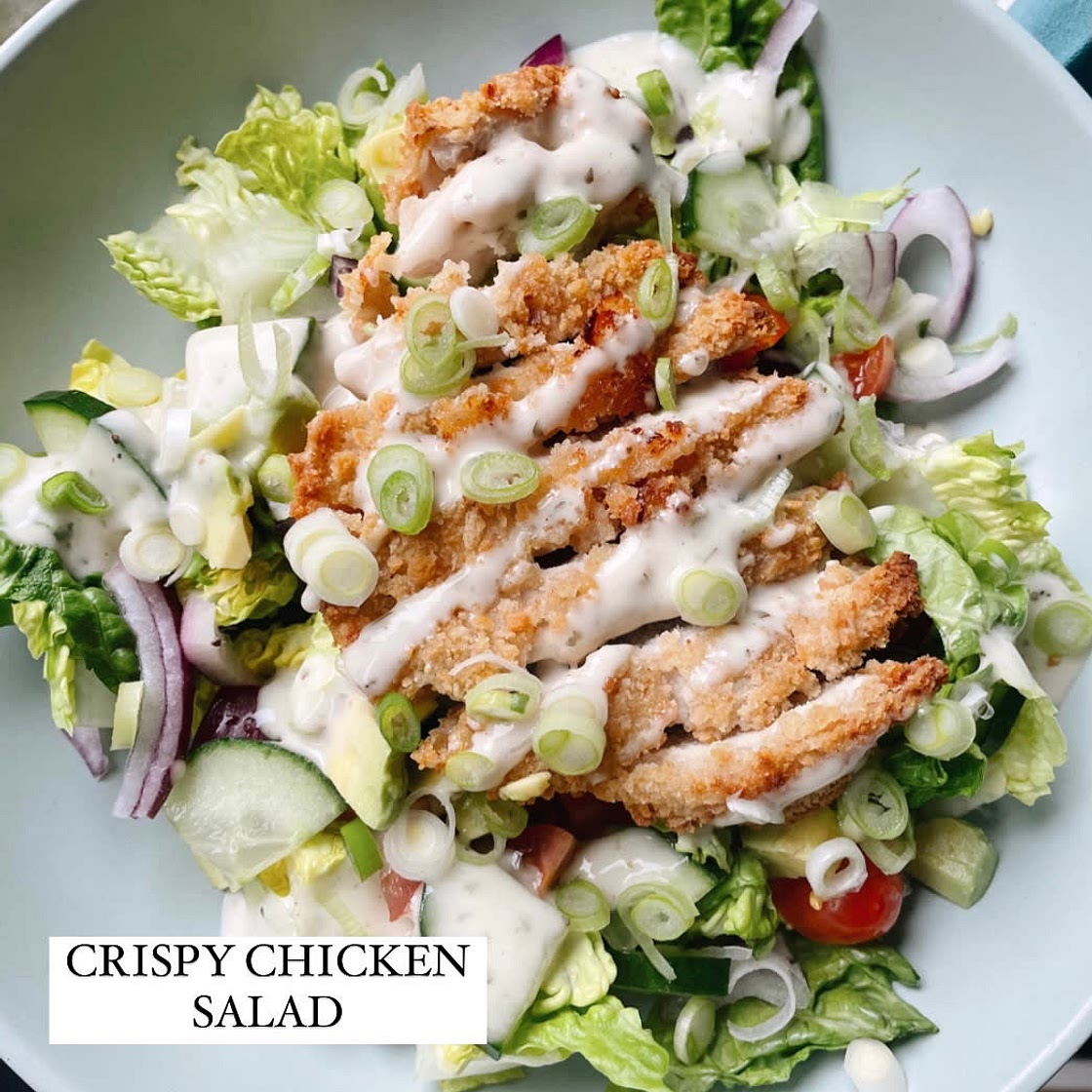 CRISPY CHICKEN SALAD