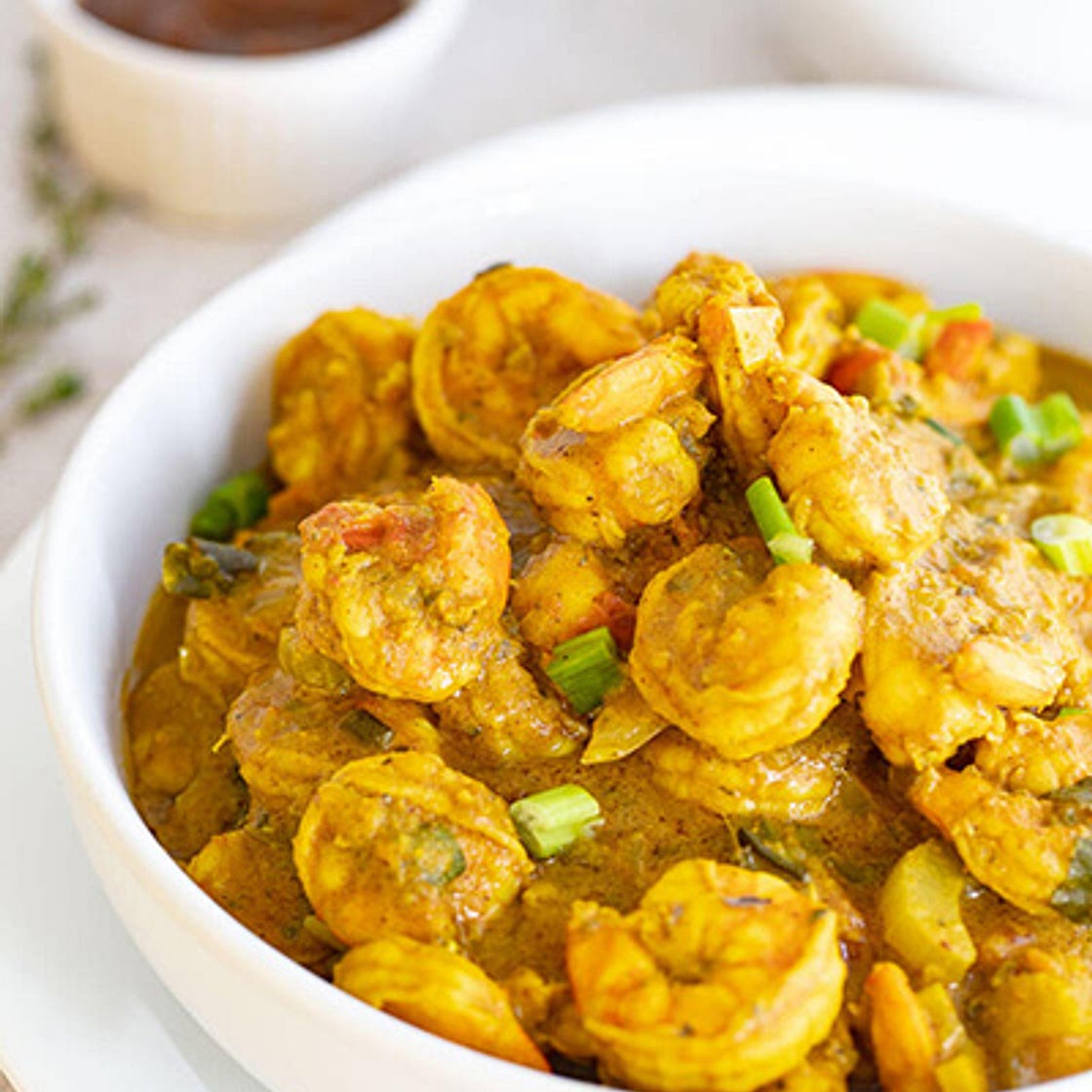 Trinidad curry shrimp