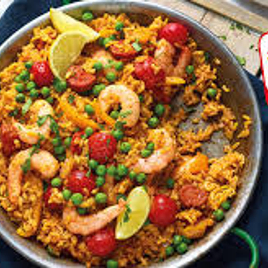Prawn and Chorizo Paella