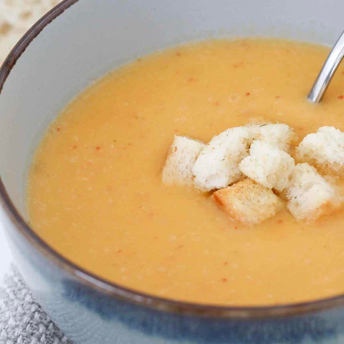 Thai Pumpkin Soup with Coconut Milk