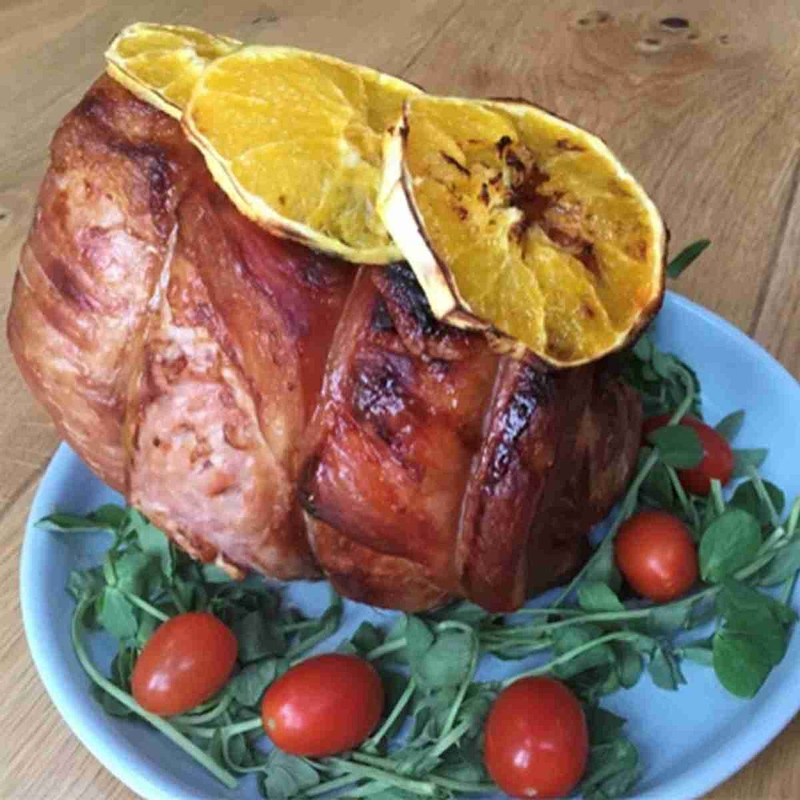 Glazed Christmas Ham