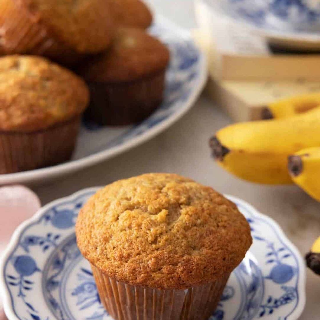 Banana Butterscotch Muffins 