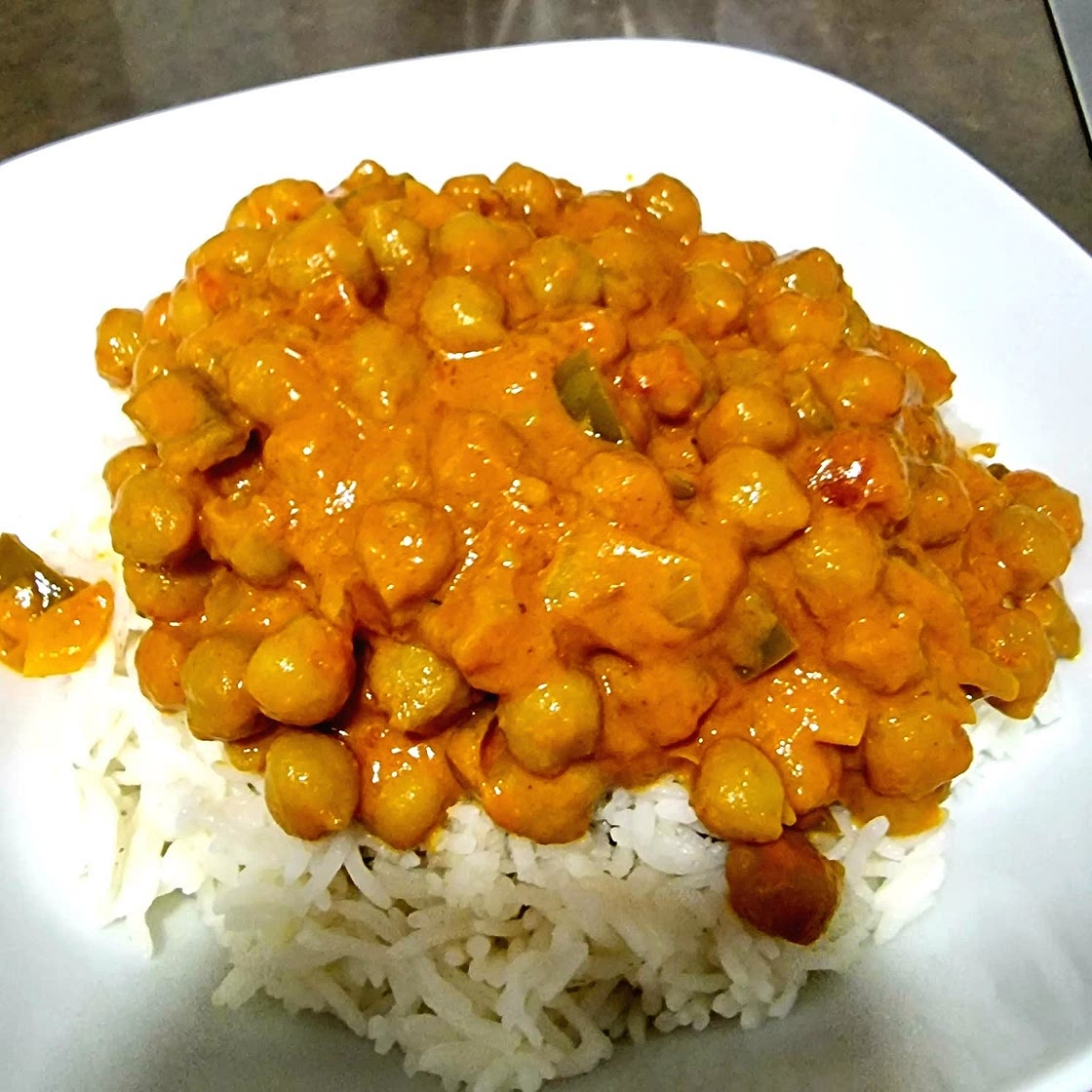 Coconut Chickpea Curry