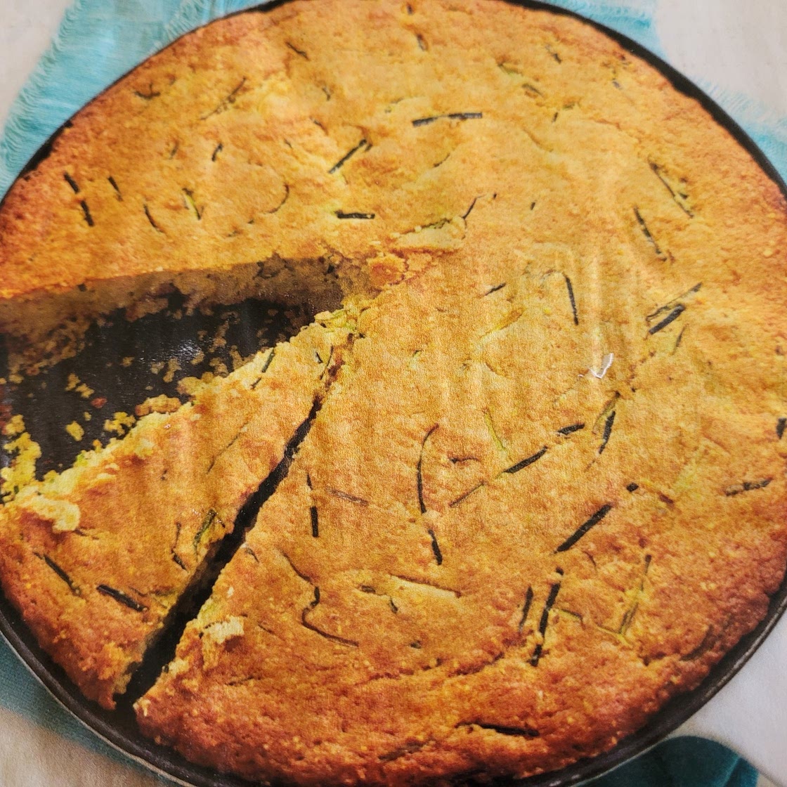 Derek's Skillet Zucchini Cornbread