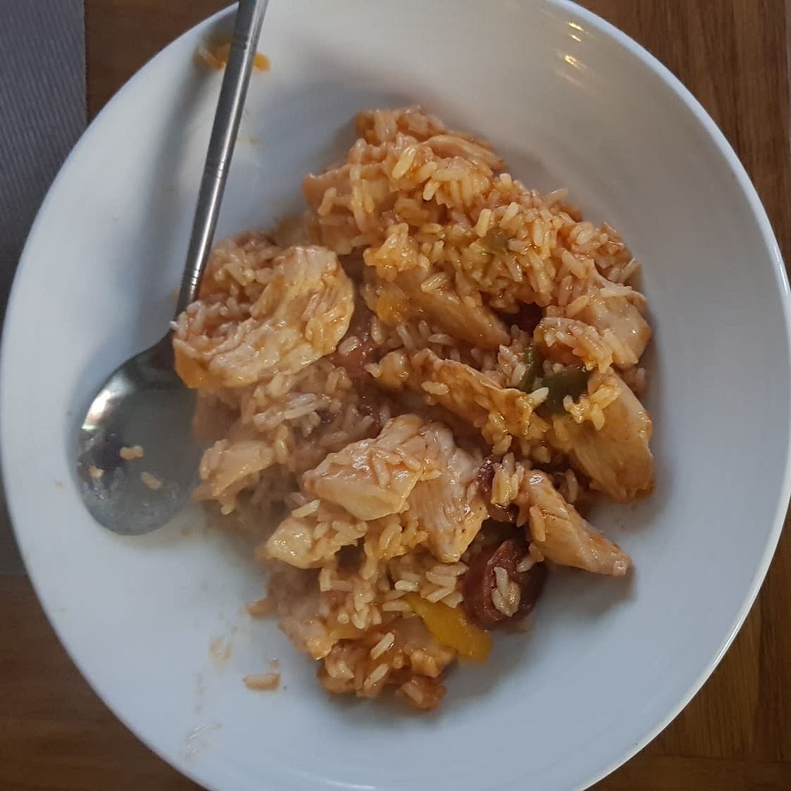 Chicken and chorizo rice