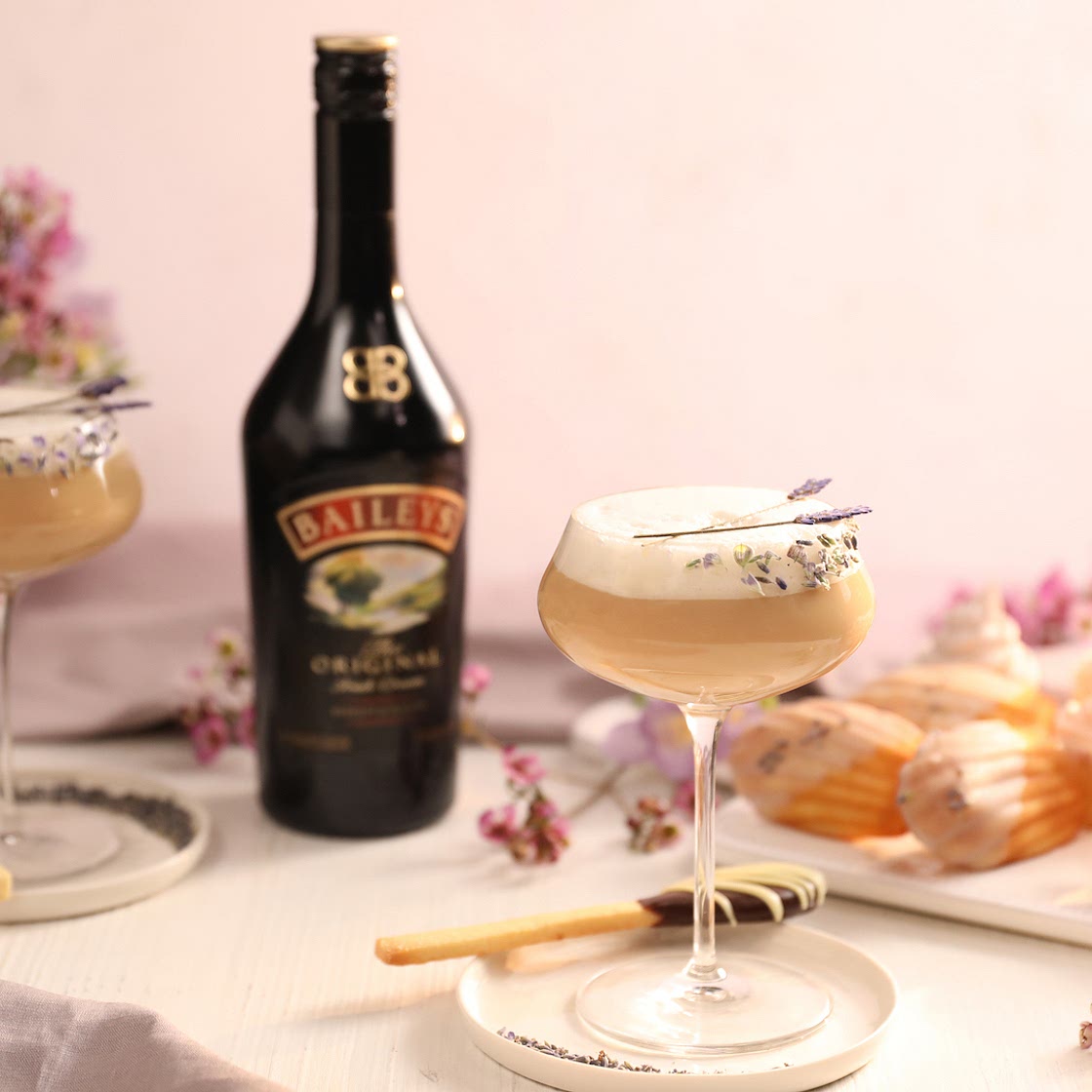Baileys London Fog and Shortbread Spoons